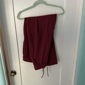 Women’s Garnet Lululemon Stretch High-Rise Pants, Size 16